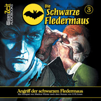 Die schwarze Fledermaus, Folge 3: Angriff der schwarzen Fledermaus - Markus Winter - Hörbuch