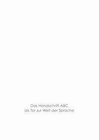 Das Handschrift-Abc - Susanne Dorendorff - E-Book