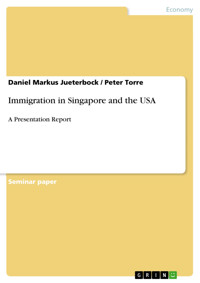 Immigration in Singapore and the USA - Daniel Markus Jueterbock - E-Book