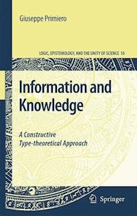 Information and Knowledge - Giuseppe Primiero - E-Book