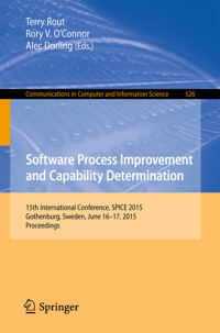 Software Process Improvement and Capability Determination -  - E-Book
