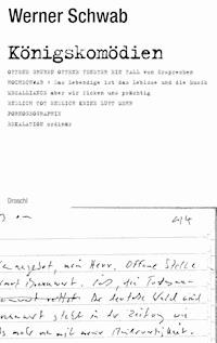 Königskomödien - Werner Schwab - E-Book