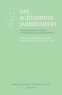 Das achtzehnte Jahrhundert 42/2 -  - E-Book