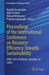 Proceedings of the International Conference on Resource Efficiency Towards Sustainability -  - E-Book