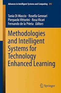 Methodologies and Intelligent Systems for Technology Enhanced Learning -  - E-Book