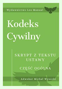 Kodeks cywilny. Część ogólna - Michał Wysocki - E-Book