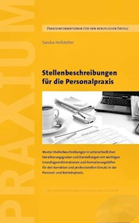 Stellenbeschreibungen für die Personalpraxis - Sandra Hofstetter - E-Book