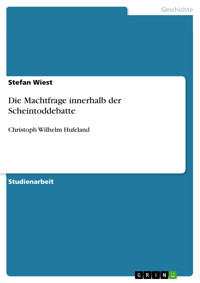 Die Machtfrage innerhalb der Scheintoddebatte - Stefan Wiest - E-Book