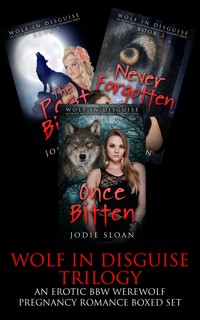 Wolf In Disguise Trilogy ( An Erotic BBW Werewolf Pregnancy  Romance Series Box Set) - Jodie Sloan - E-Book