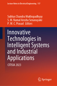 Innovative Technologies in Intelligent Systems and Industrial Applications -  - E-Book