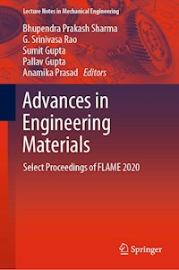 Advances in Engineering Materials -  - E-Book