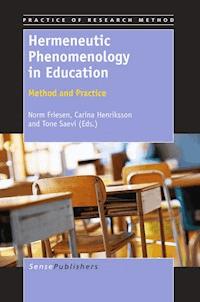Hermeneutic Phenomenology in Education -  - E-Book