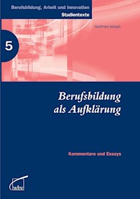 Berufsbildung als Aufklärung - Gottfried Adolph - E-Book