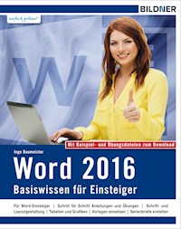 Word 2016 - Basiswissen - Inge Baumeister - E-Book