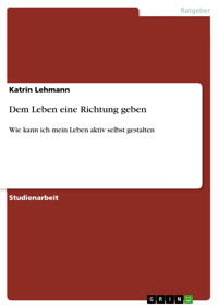 Dem Leben eine Richtung geben - Katrin Lehmann - E-Book