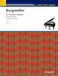 25 Easy Studies - Friedrich Burgmüller - E-Book
