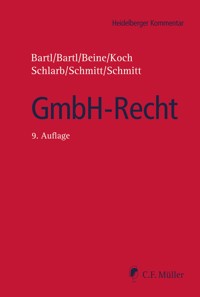 GmbH-Recht - Harald Bartl - E-Book