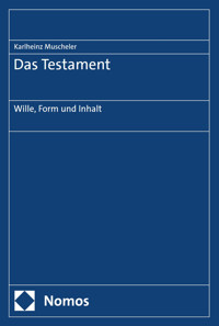 Das Testament - Karlheinz Muscheler - E-Book