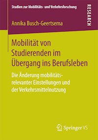 Mobilität von Studierenden im Übergang ins Berufsleben - Annika Busch-Geertsema - E-Book