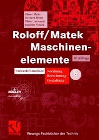 Roloff/Matek Maschinenelemente - Dieter Muhs - E-Book