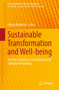 Sustainable Transformation and Well-being -  - E-Book