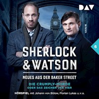 Sherlock & Watson – Neues aus der Baker Street: Die Crumply-Morde oder Das Zeichen der Vier (Fall 6) - Viviane Koppelmann - Hörbuch