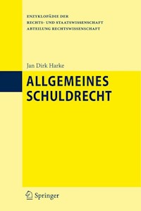 Allgemeines Schuldrecht - Jan Dirk Harke - E-Book