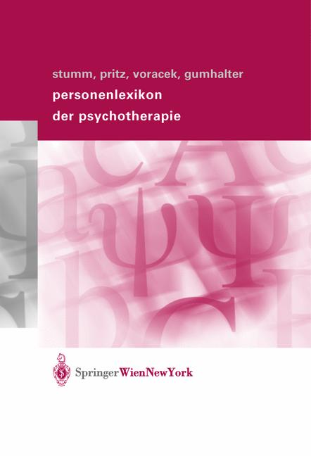 Personenlexikon der Psychotherapie -  - E-Book