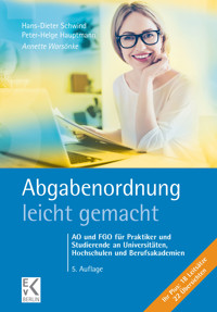 Abgabenordnung – leicht gemacht. - Annette Warsönke - E-Book