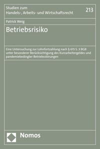 Betriebsrisiko - Patrick Weig - E-Book