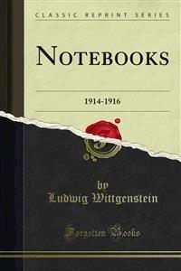 Notebooks - Ludwig Wittgenstein - E-Book