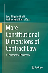 More Constitutional Dimensions of Contract Law -  - E-Book