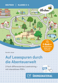 Auf Lesespuren durch die Abenteuerwelt - Kerstin Jauer - E-Book