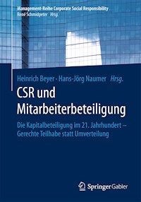 CSR und Mitarbeiterbeteiligung -  - E-Book
