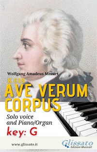 Ave Verum - Solo voice and Piano/Organ (in G) - Wolfgang Amadeus Mozart - E-Book