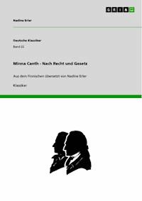 Minna Canth - Nach Recht und Gesetz - Nadine Erler - E-Book