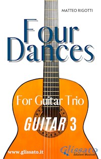 Guitar 3 part of "Four Dances" for Guitar trio - Georges Bizet - E-Book