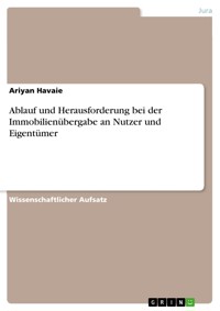 Ablauf und Herausforderung bei der Immobilienübergabe an Nutzer und Eigentümer - Ariyan Havaie - E-Book