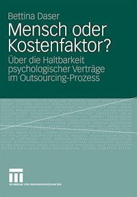 Mensch oder Kostenfaktor? - Bettina Daser - E-Book