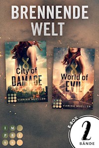 Brennende Welt: 2 Bände in einem Bundle! - Carina Mueller - E-Book