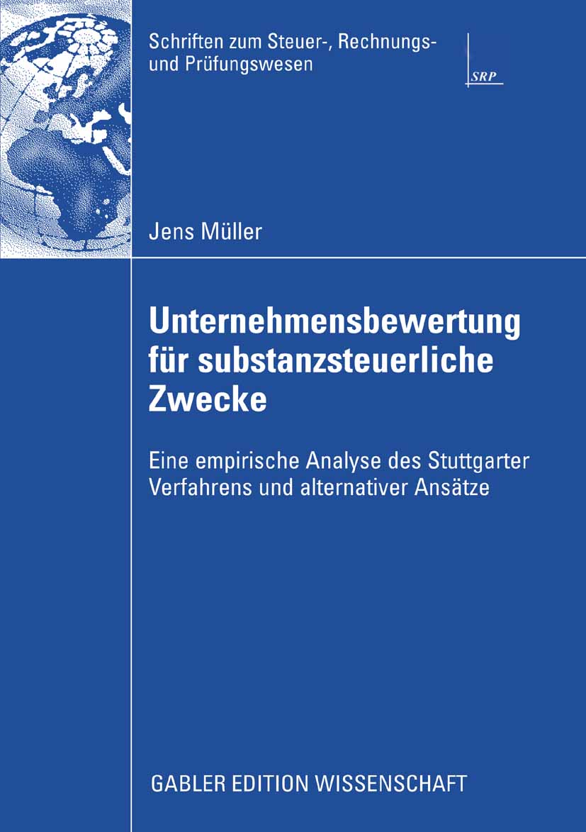 Unternehmensbewertung für substanzsteuerliche Zwecke - Jens Müller - E-Book