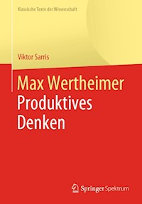 Max Wertheimer - Viktor Sarris - E-Book