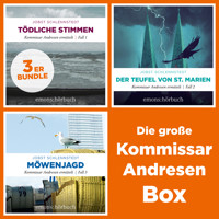 Die große Kommissar Andresen Box - Tödliche Stimmen, Der Teufel von St. Marien, Möwenjagd - Kommissar Andresen (Ungekürzt) - Jobst Schlennstedt - Hörbuch