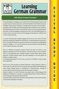 German Grammar ( Blokehead Easy Study Guide) - The Blokehead - E-Book