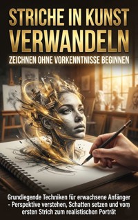 Striche in Kunst Verwandeln: Zeichnen Ohne Vorkenntnisse Beginnen - Janine Lorenz - E-Book