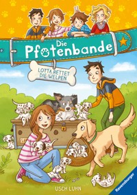 Die Pfotenbande, Band 1 - Lotta rettet die Welpen - Usch Luhn - E-Book