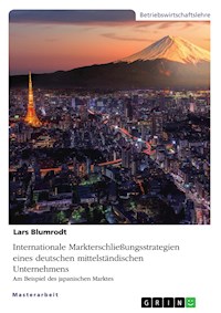 Internationale Markterschließungsstrategien eines deutschen mittelständischen Unternehmens - Lars Blumrodt - E-Book