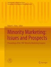 Minority Marketing: Issues and Prospects -  - E-Book