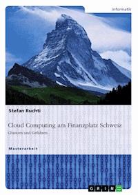 Cloud Computing am Finanzplatz Schweiz. Chancen und Gefahren - Stefan Ruchti - E-Book