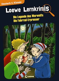 Loewe Lernkrimis - Die Legende des Werwolfs / Die Fahrrad-Erpresser - Annette Neubauer - E-Book